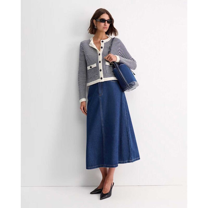 Sportscraft Nikki Denim Skirt image number 3